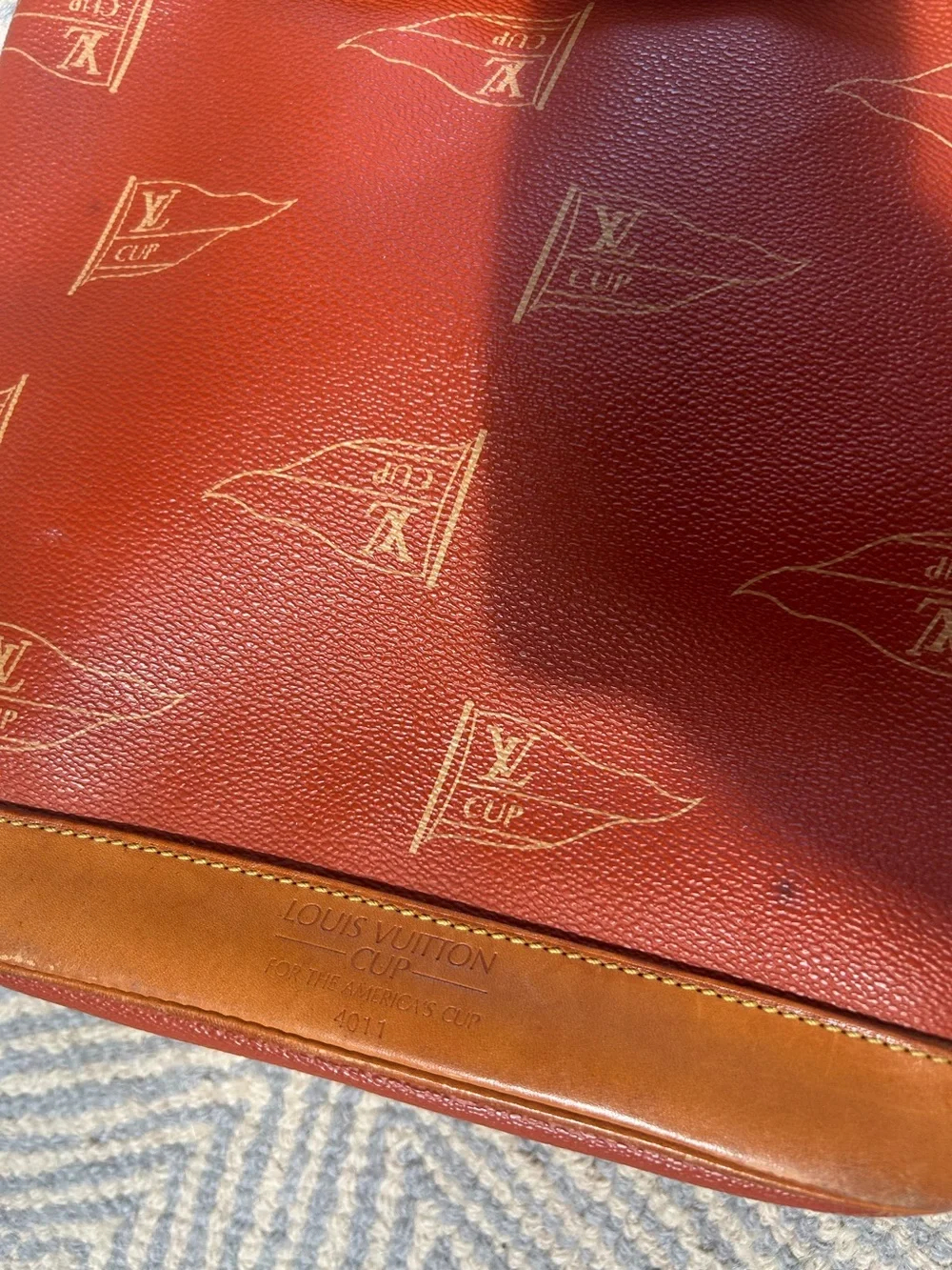 LOUIS VUITTON America's Cup Touquet Bag